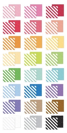 Doodlebug Design Paper Pad 6x8" - Candy Stipe & Sprinkles (15x20 cm)
